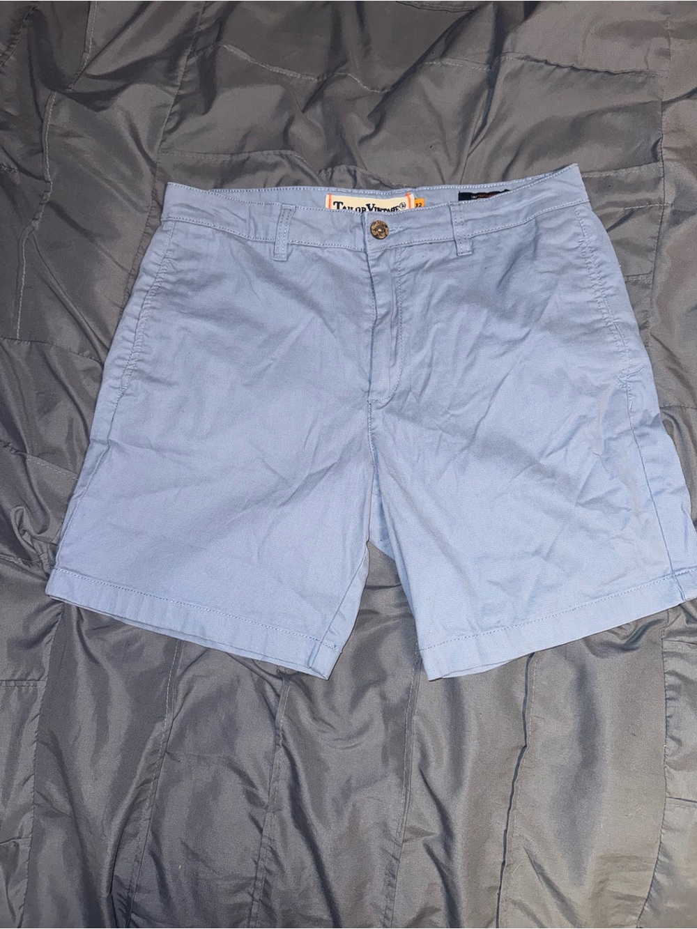 TAYLOR VINTAGE - Light Blue Men's Chino Shorts